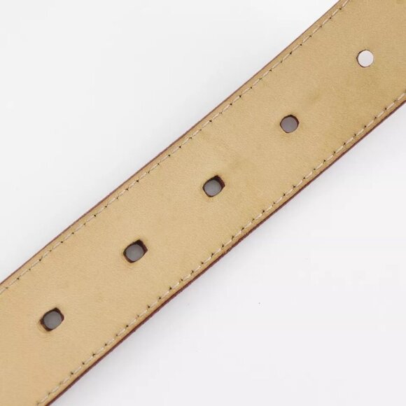 LOUIS VUITTON ceinture belt M6980 Pomdamul Red Monogram Vernis Women - Picture 10 of 16